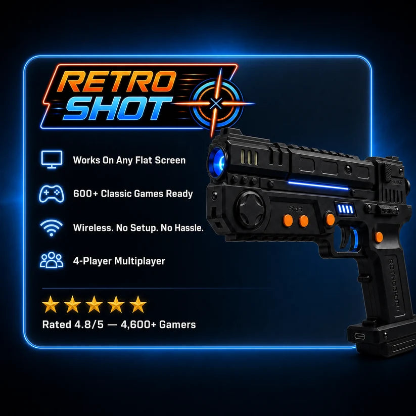 ✨ Wireless Retro Arcade Gaming System